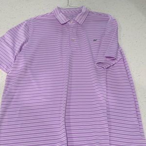Vineyard Vines XL Polo Light Purple